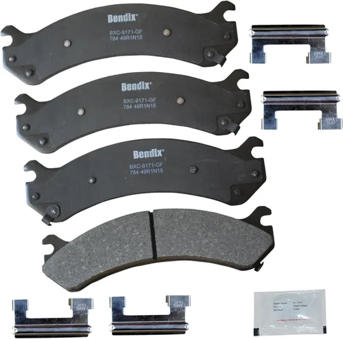 Vista 393 de Bendix - Pastillas de freno Priority1 CFM149 para Blue Bird TC1000, Chevrolet C30, Pickup, C35, C3500HD, G30, Van, K30, P30, R30, R3500, V30, V3500
