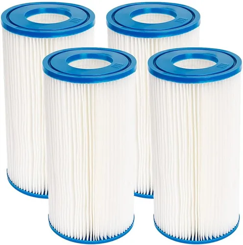 Vista 6 de Cartucho de filtro de piscina tipo A o C de repuesto para bomba de filtro Intex 1000/1500/530 GPH para piscinas sobre el suelo, filtro de jacuzzis