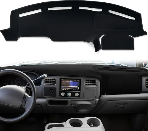 Vista 10 de Cubierta para tablero a medida para Dodge Ram 1500 2500 3500 1998 1999 2000 2001, cubierta para salpicadero, protector de tapete para salpicadero