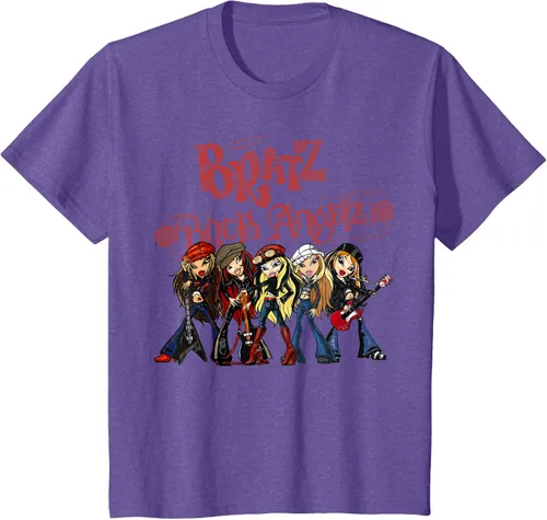 Vista 37 de Bratz Camiseta Rock Angelz Group Shot Negro
