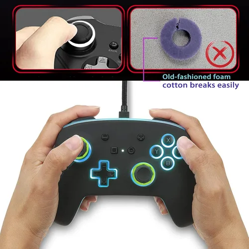 Vista 4 de Anillos de precisión Control de movimiento de asistencia de objetivo para Playstation 4 (PS4), Playstation5 (PS5), Xbox One, Xbox Series XS, Switch