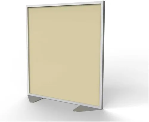 Vista 4 de Ghent Divisor de privacidad para división de habitación, tablero de vinilo de doble cara con marco de aluminio y relleno de panel completo