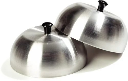 Vista 5 de Carlisle FoodService Products 60103 Cubierta de aluminio para hamburguesas/cúpula de fusión de queso, 6