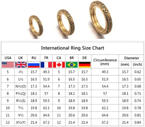 Vista 2 de Anillo Astronómico Plegable Para Mujeres y Hombres, Ideal Como Regalo