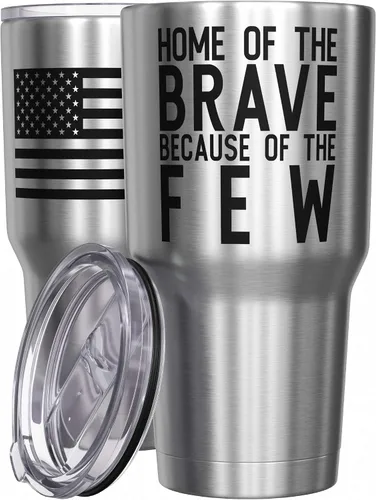 Vista 41 de We The People Holsters - Vaso térmico de 30 onzas, 0% Liberal, Negro