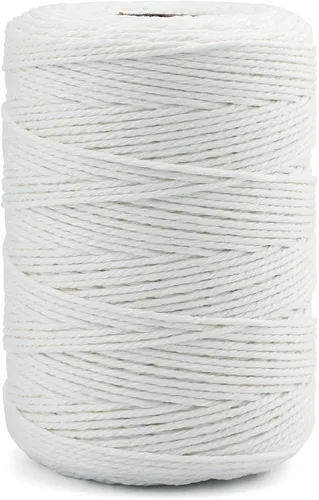 Vista 21 de G2PLUS Cuerda Negra, 2MM 328 Pies de Cuerda de Algodón Natural para Manualidades, Cuerda de Algodón Negra para Panaderos, Cuerda de Embalaje