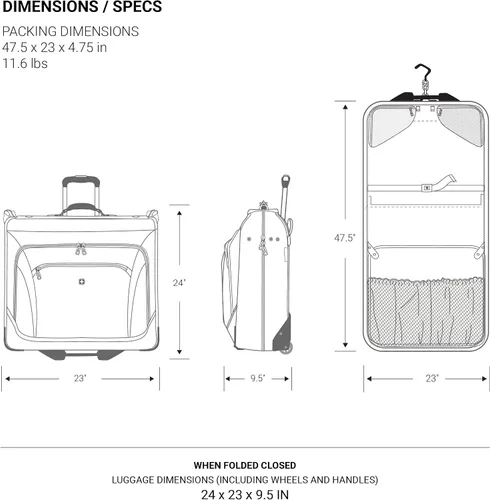Vista 6 de SwissGear 7895 Premium, Negro