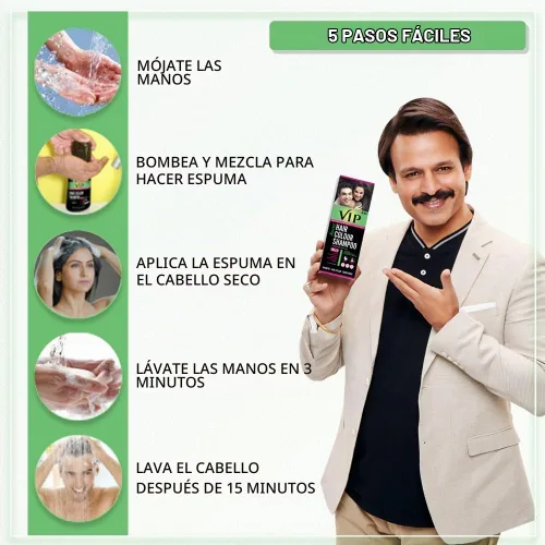 Vista 3 de VIP Champú de color 3 en 1 para el cabello (6.1 fl oz / 6.08 fl oz)