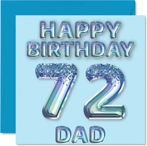 Vista 12 de Stuff4 Tarjeta de primer cumpleaños para niños, globo de fiesta con purpurina azul, tarjetas de feliz cumpleaños para niño de 1 año, nieto, hijo, 57
