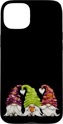 Vista 9 de iPhone 16 Cute Halloween Accessories For Kids Gnome Boo Halloween Case