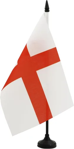 Vista 31 de AZ FLAG Aland Table Flag 4x6 in 100D Polyester Plastic Base Indoor use Finnish 15x10 cm desk flag stitched finish with reinforced edges with