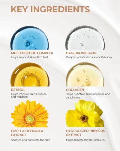 Vista 6 de LA.PERSONAL Relleno de arrugas para arrugas profundas y líneas finas, crema instantánea de estiramiento facial de ojos, bolsas rápidas debajo