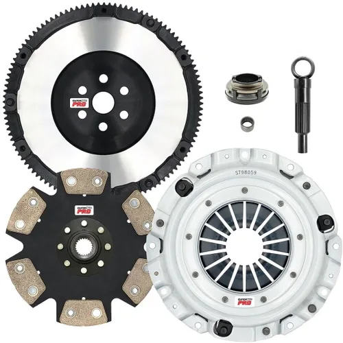 Vista 6 de PRO Performance Stage 4 Kit de embrague compatible con Mazda 3 2.0L 2.3L 2006 2007 2008 2009 2010 Mazda 5 no Turbo (CP15059HDD-ST4)