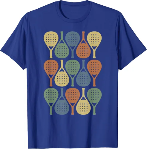 Vista 27 de Vintage Retro Padel Camiseta de Padel Sports Lover