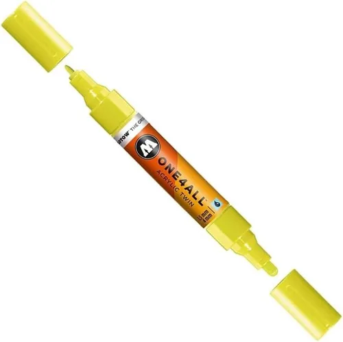 Vista 23 de Molotow ONE4ALL - Marcador acrílico de doble bomba, puntas de 0.059 in y 0.157 in, luz Amazonas, 1 cada uno (227.423)