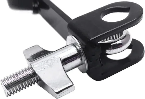 Vista 2 de Abrazadera de montaje para campana con brazo de acero de 9.4 pulgadas, soporte de percusión para bloques de atasco, pandereta