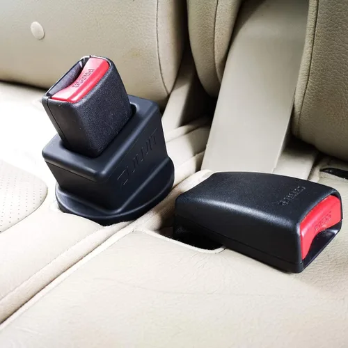 Vista 3 de Soporte para hebillas de cinturón de seguridad – Fácil acceso a las hebillas de los asientos traseros - Conecta el cinturón de seguridad con solo
