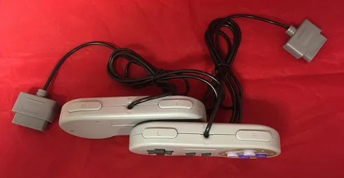 Vista 4 de W4W Mando a distancia compatible con Super Nintendo SNES - Conector de 7 pines - Paquete de dos controladores (paquete de 2)