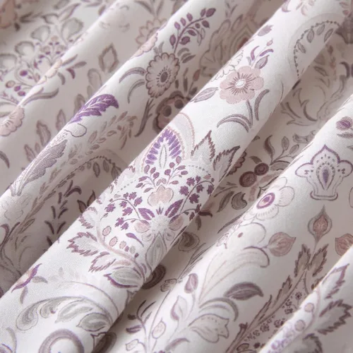 Vista 56 de ABREEZE Juego de funda de edredón tamaño individual con cierre de botón, 100% algodón egipcio, juego de ropa de cama floral de granja, color rosa, 3