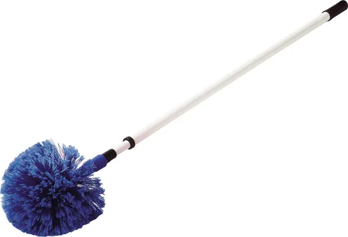 Vista 9 de SPARTA Flo-Pac Plumero de Limpieza Redondeado con Cerdas Cargadas Electrostáticamente para Limpieza, 9 X 7 X 7 Pulgadas, Azul