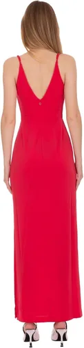 Vista 3 de GUESS Vestido largo Ramsha con micro correas para mujer