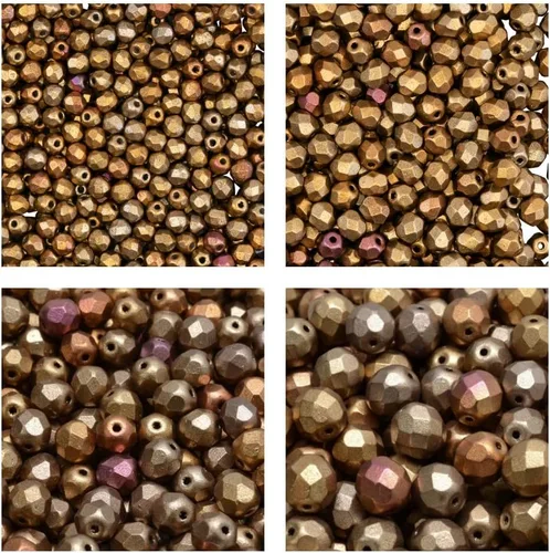 Vista 17 de Juego de cuentas de cristal checo pulido al fuego en color aguamarina AB para la fabricación de joyas y manualidades - diferentes tamaños 0.118 in