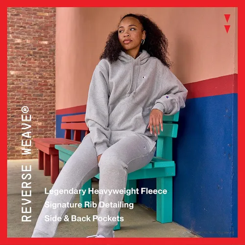 Vista 5 de Champion Women's Sweatpants, Reverse Weave, Fleece Joggers, Sweatpants for Women, 30