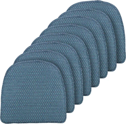 Vista 102 de Klear Vu Raindrop The Gripper - Cojines antideslizantes para silla, suaves y cómodos, almohadillas para asiento, almohadón para cocina, comedor u