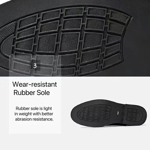 Vista 5 de Oxford - Zapatos de vestir para hombre, formales, de negocios, para boda, casual, modernos, color negro