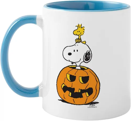 Vista 85 de CafePress Sincere Pumpkin Patch Mug Taza de café de cerámica de 11 oz (11.0 fl oz)