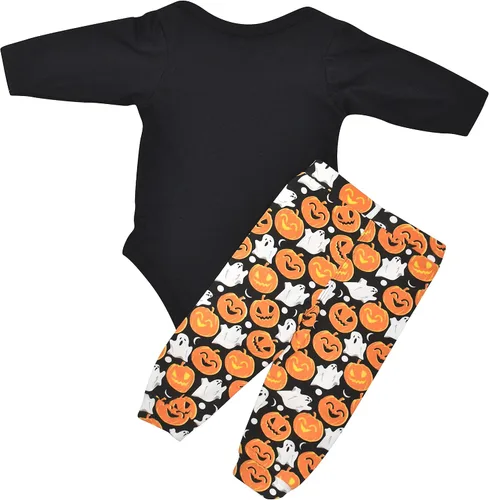 Vista 2 de Unique Baby Juego de canastilla unisex para el primer Halloween Baby Boo Ghost