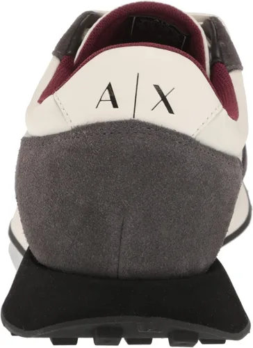 Vista 3 de AX ARMANI EXCHANGE Men's Waffle Tread Leather Logo Sneaker