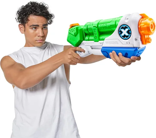 Vista 6 de XSHOT Typhoon Water Blaster (paquete de 3) – Juguetes de pistola de agua de verano, remojadores de pistola de chorro, juguete de agua de acción