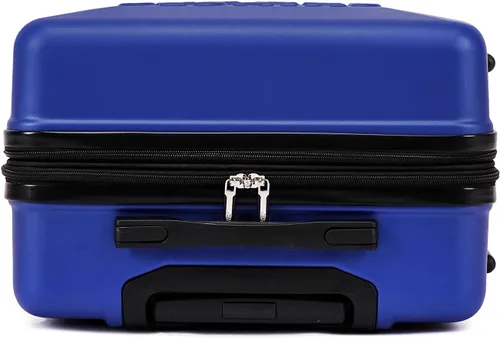 Vista 4 de Vince Camuto - Carrito rígido extensible y ligero con ruedas giratorias dobles, Azul tinta, 28-Inch