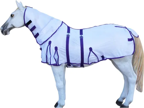 Vista 10 de CHALLENGER 60" Caballo Luz Verano Primavera Flujo de Aire Malla Cuello 73152
