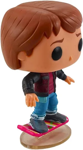 Vista 4 de Funko POP Movies Volver al futuro 2 Figura de vinilo exclusiva de Marty McFly en Hoverboard