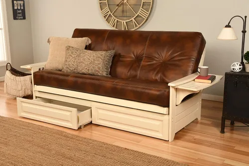 Vista 16 de Kodiak Furniture Juego de futón, blanco