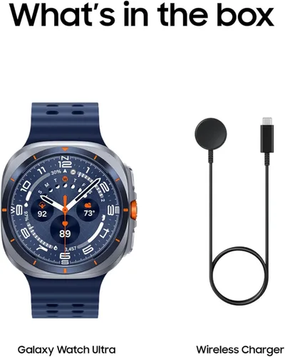 Vista 11 de Samsung Galaxy Watch Ultra (2025) 47mm LTE Smartwatch, Carcasa de Titanio, Entrenamiento Avanzado del Sueño, Entrenador de Carrera, Puntaje