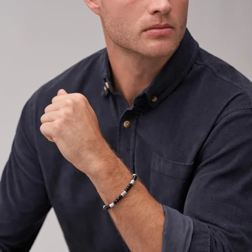 Vista 6 de Fossil para Hombre Wellness pulsera de abalorio