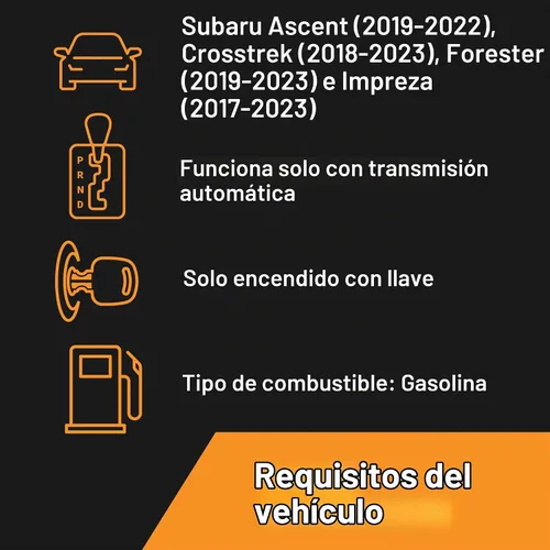 Vista 2 de Start-X - Kit de arranque remoto para Subaru Ascent, Crosstrek, Forester e Impreza