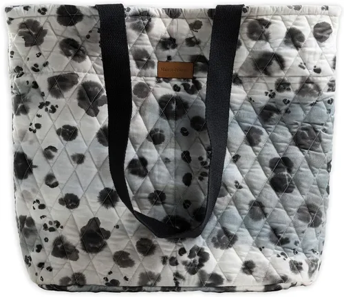 Vista 62 de Bolsas de compras Maison d' Hermine Bolsa de lona acolchada con bolsillos con cremallera Bolso pequeño reutilizable Bolsa de comestibles