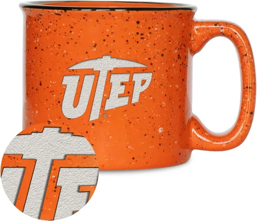 Vista 57 de Rico Industries NCAA Speckle 12oz Laser Engraved Campfire Mug
