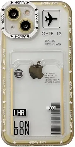 Vista 6 de RICHTRUE Funda estética para teléfono con tarjetero para mujer, compatible con iPhone 16 Kpop Photocard (5, iPhone 14Pro Max)