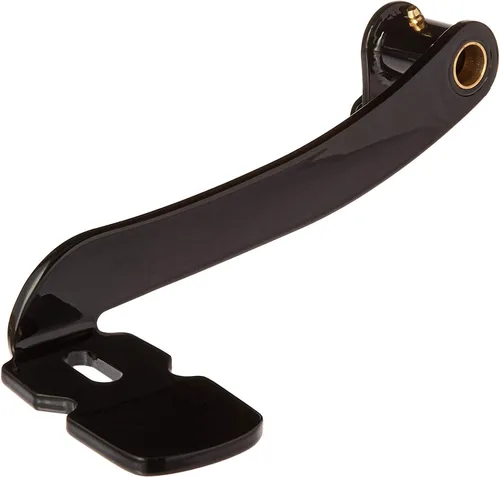 Vista 3 de Kuryakyn 9673 Pedal de freno extendido negro brillante con carenados inferiores: motocicletas Harley-Davidson Touring y Trike 2014-19