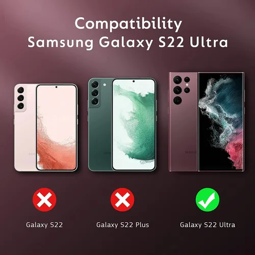 Vista 3 de Uartify - Funda para teléfono personalizada para Samsung Galaxy S22 Ultra 5G, funda personalizada con collage de fotos con múltiples imágenes
