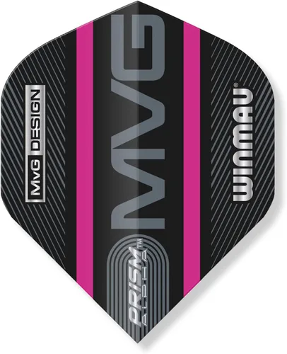 Vista 5 de Winmau Michael Van Gerwen MvG Design Prism Dart Flight Collection