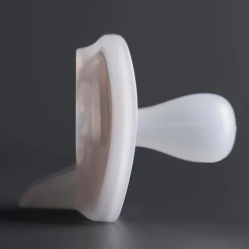 Vista 7 de Tommee Tippee - Chupete de silicona ultraligero, 6-18 meses, diseño simétrico de una pieza, sin BPA, paquete de 4