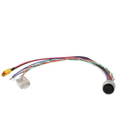 Vista 13 de M12 Aviation - Cable hembra de 12 pines para DJI Livox Mid-360 LiDAR Sensor a Computadora Ethernet Power Depuración, 1 a 3 Splitter, conector Cable