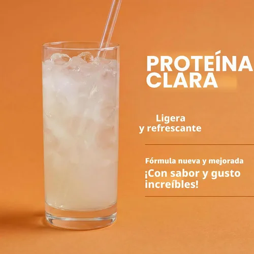 Vista 2 de Isopure - polvo de proteína de suero de leche con sabor a fruta ligera refrescante