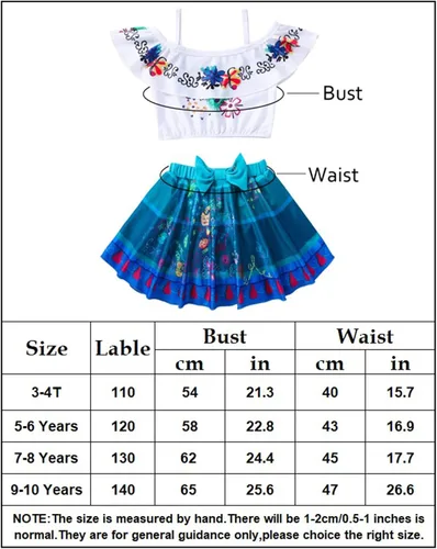 Vista 4 de Traje de baño de dos piezas para niñas con hombros descubiertos y volantes traje de baño de princesa